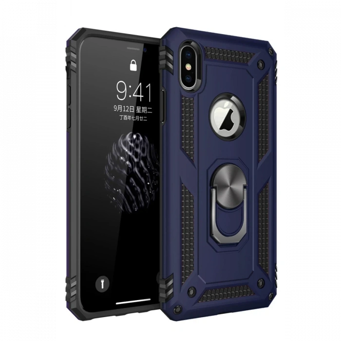 iPhone X Kılıf Sofya Yüzüklü Silikon Kapak