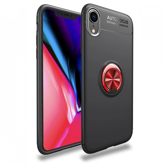iPhone XR Kılıf Range Yüzüklü Silikon