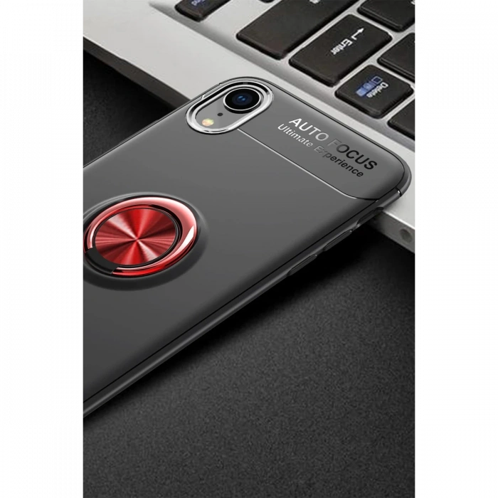 iPhone XR Kılıf Range Yüzüklü Silikon