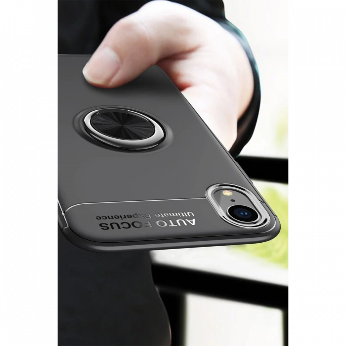 iPhone XR Kılıf Range Yüzüklü Silikon