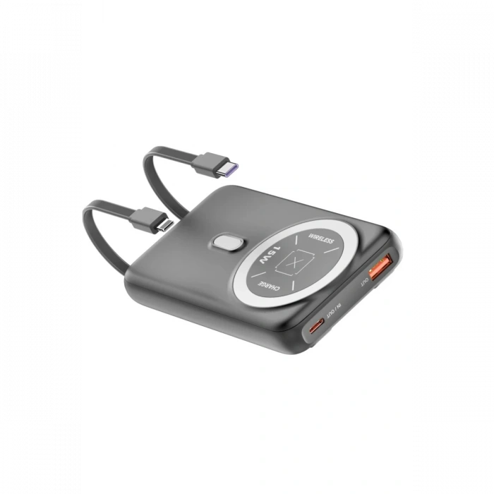 Joy Tekno J39 10.000 mAh 20W PD Dahili Kablolu Magsafe Powerbank