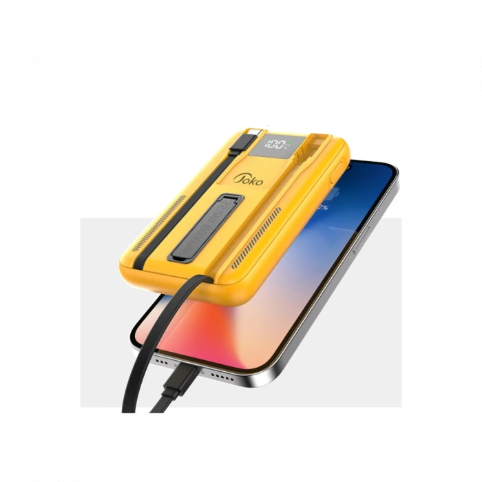 Joy Tekno J39 10.000 mAh 20W PD Dahili Kablolu Magsafe Powerbank