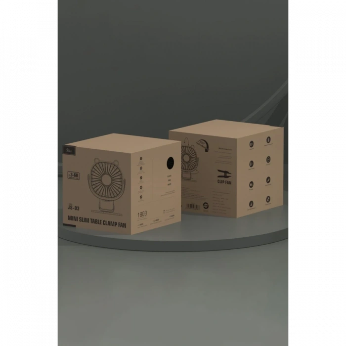 Joy Tekno JS03 Masaüstü Soğutma Fanı - Beyaz