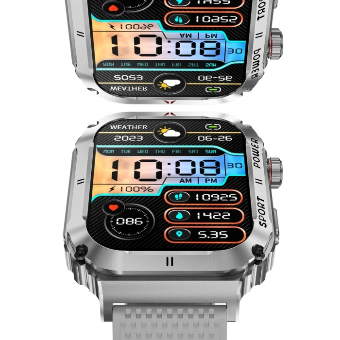 Joy Tekno OD3 2.1 inç IPS Ekran IP68 Su Geçirmez Konuşma ve NFC Özellikli Akıllı Saat