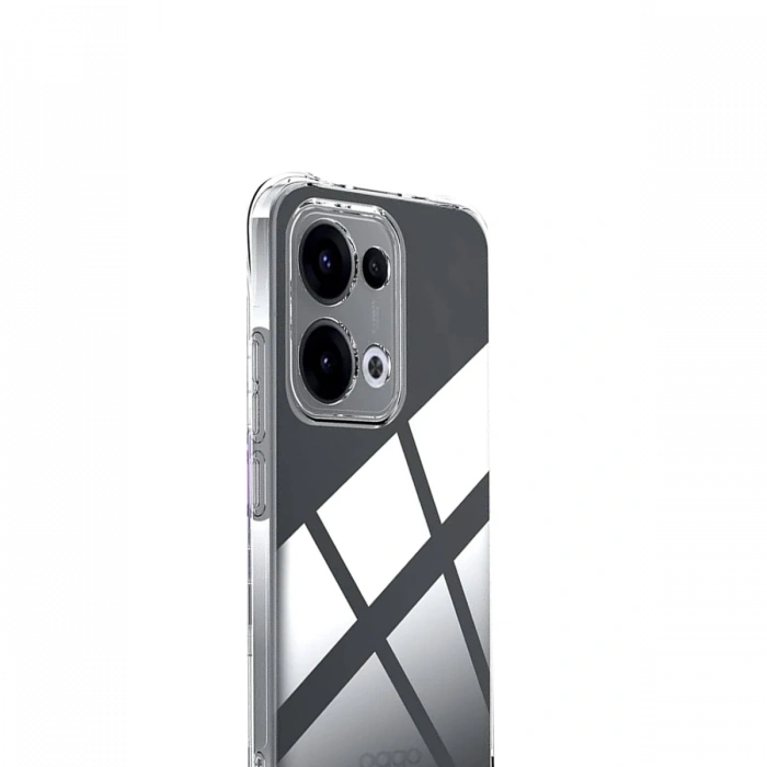 Joy Tekno Oppo A6 Pro 4G Lüx Şeffaf Silikon - Şeffaf