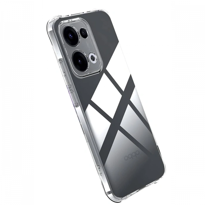 Joy Tekno Oppo A6 Pro 4G Lüx Şeffaf Silikon - Şeffaf