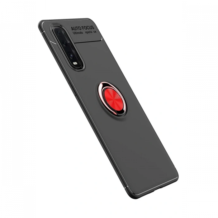 Joy Tekno Oppo Find X2 Kılıf Range Yüzüklü Silikon