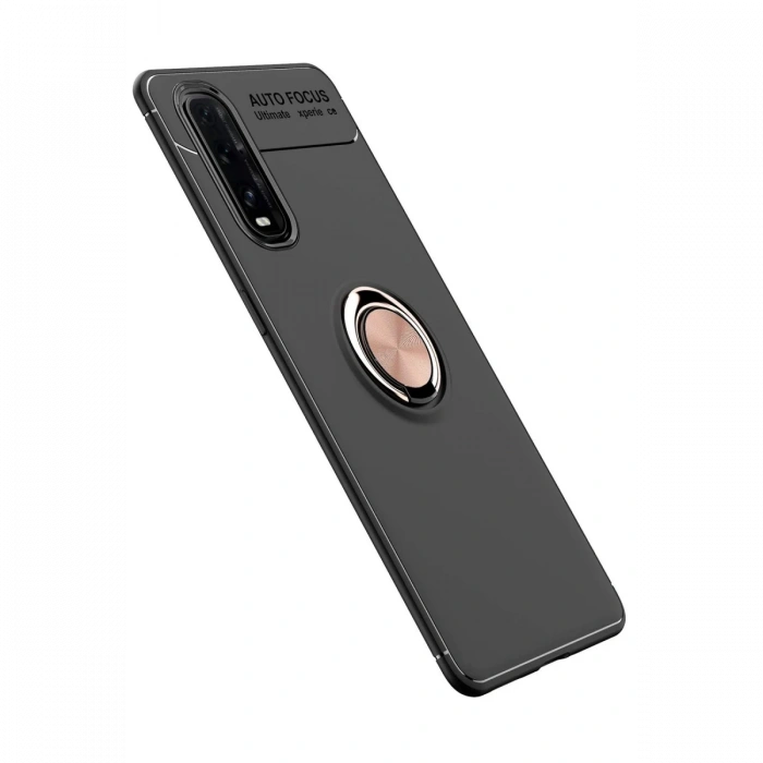 Joy Tekno Oppo Find X2 Kılıf Range Yüzüklü Silikon