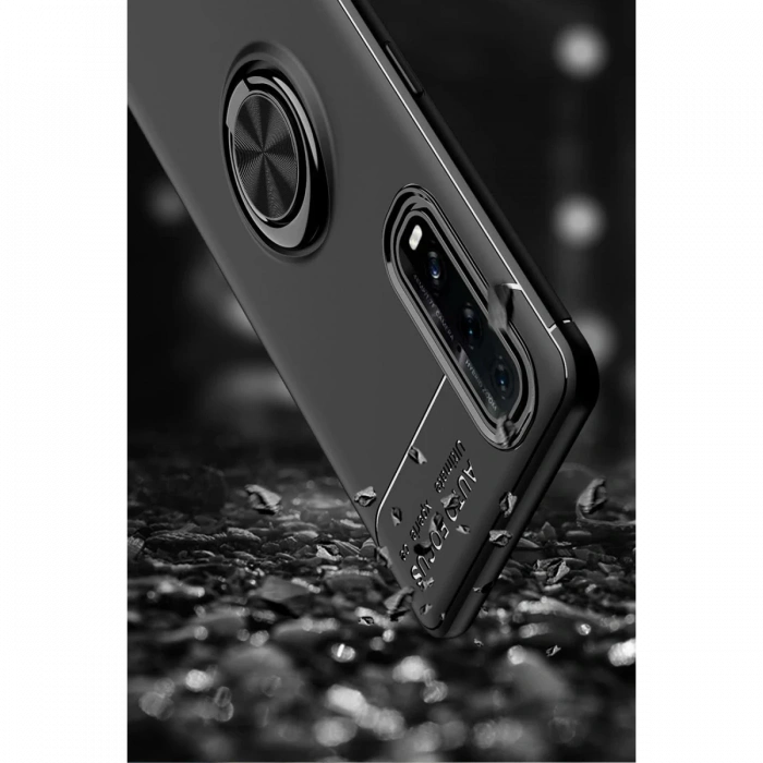 Joy Tekno Oppo Find X2 Kılıf Range Yüzüklü Silikon