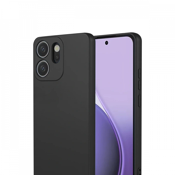 Oppo Reno 14F First Silikon - Siyah