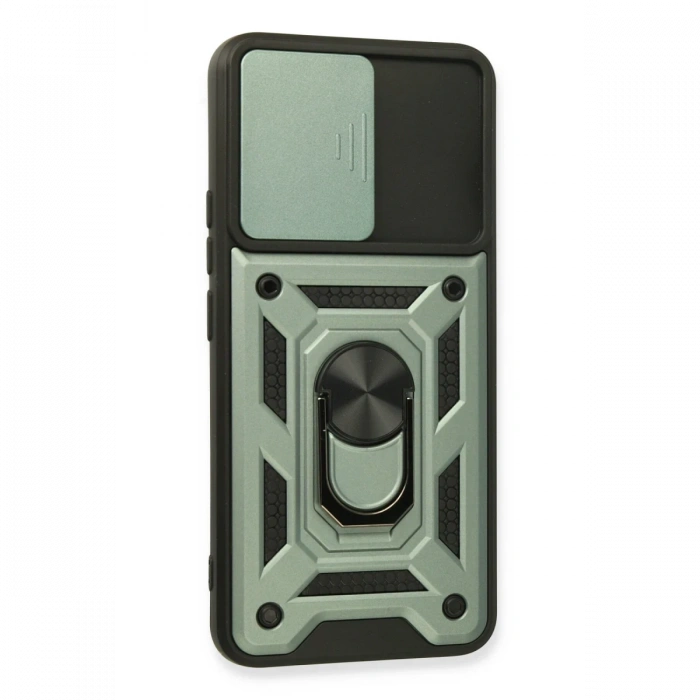 Realme 8 Kılıf Pars Lens Yüzüklü Silikon