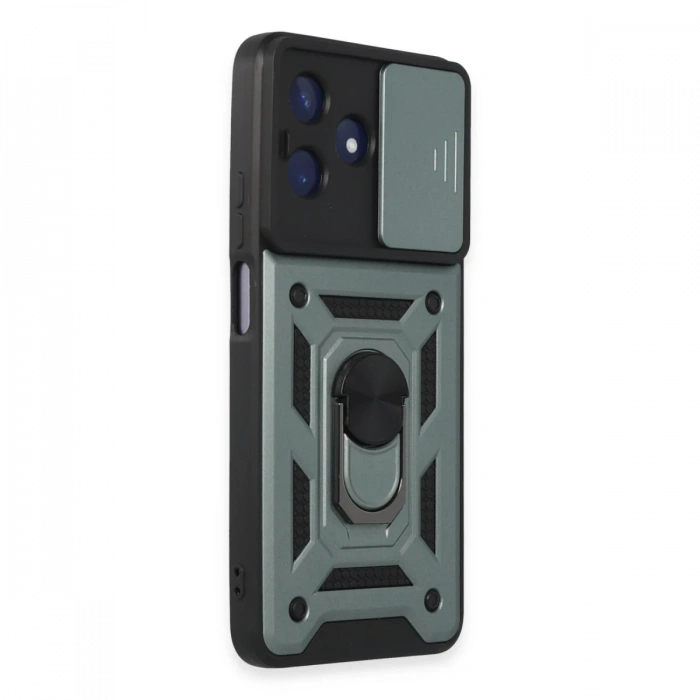 Realme C53 Kılıf Pars Lens Yüzüklü Silikon