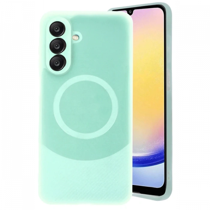 Joy Tekno Samsung A56 Kılıf Maya Karbon Kapak - Su Yeşili