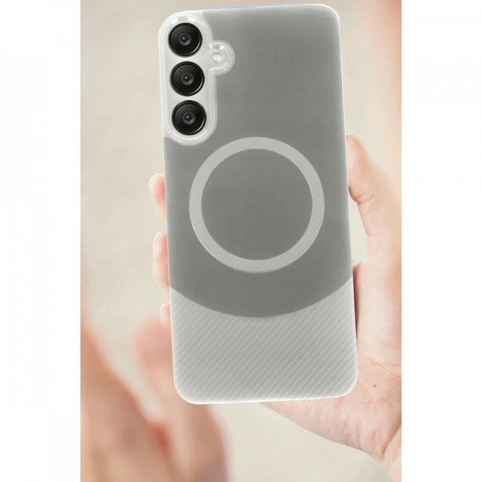 Joy Tekno Samsung A56 Kılıf Maya Karbon Kapak - Su Yeşili