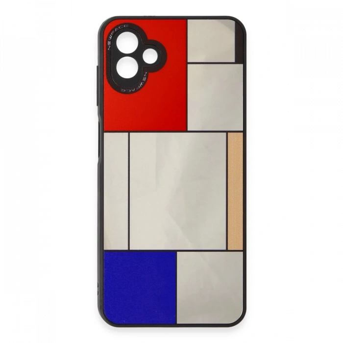 Joy Tekno Samsung Galaxy A04 Kılıf Mirror Desenli Kapak