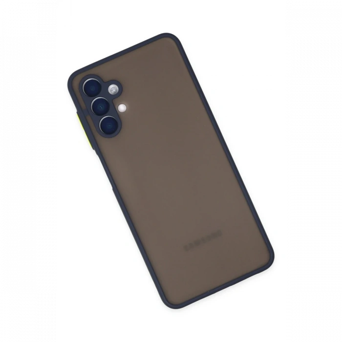 Samsung Galaxy A04S Kılıf Montreal Silikon Kapak - Lacivert