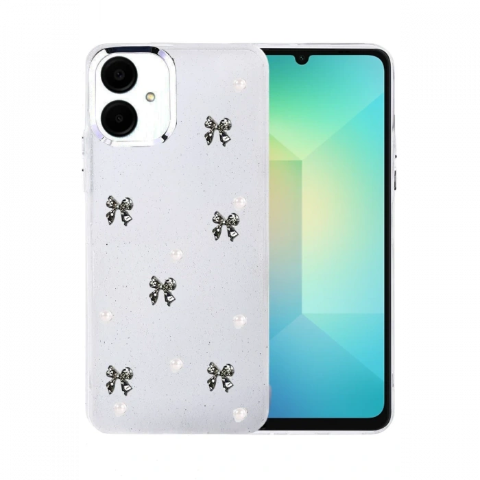 Joy Tekno Samsung Galaxy A07 4G Fiyonk Desenli Kapak