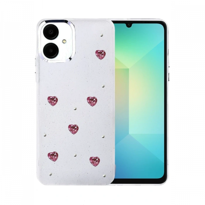 Joy Tekno Samsung Galaxy A07 4G Fiyonk Desenli Kapak