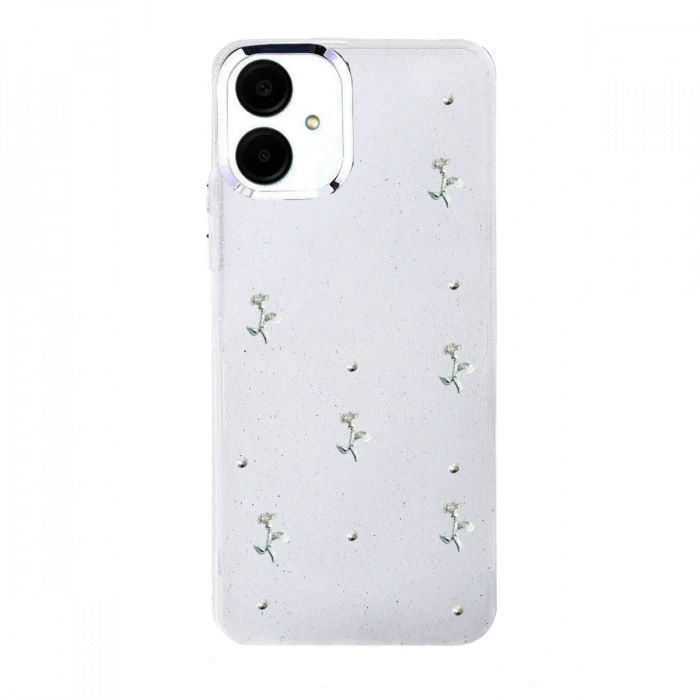 Joy Tekno Samsung Galaxy A07 4G Fiyonk Desenli Kapak