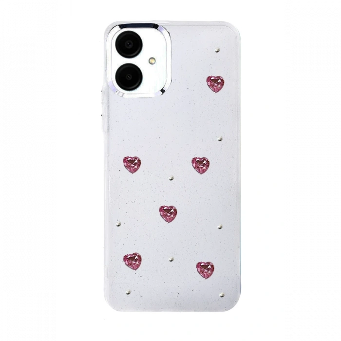 Joy Tekno Samsung Galaxy A07 4G Fiyonk Desenli Kapak