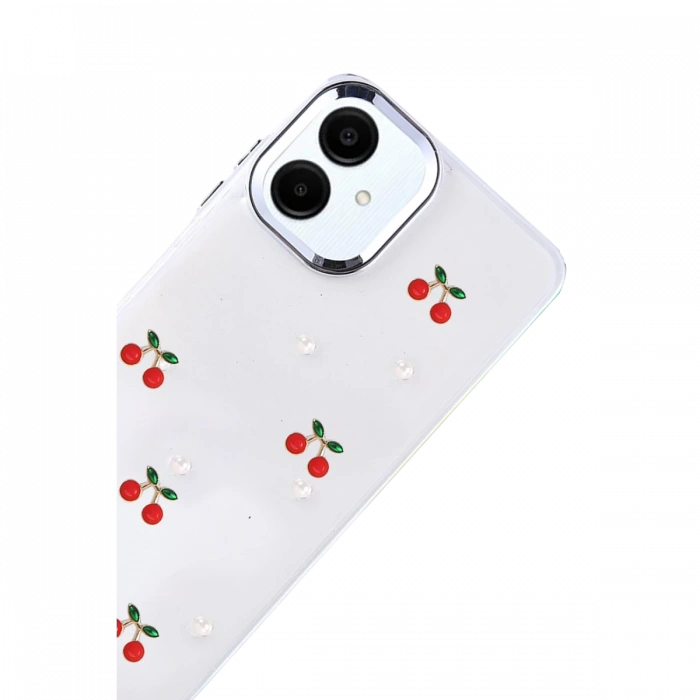 Joy Tekno Samsung Galaxy A07 4G Fiyonk Desenli Kapak