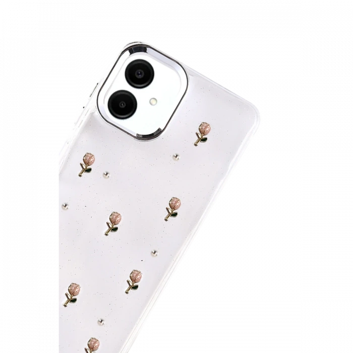 Joy Tekno Samsung Galaxy A07 4G Fiyonk Desenli Kapak