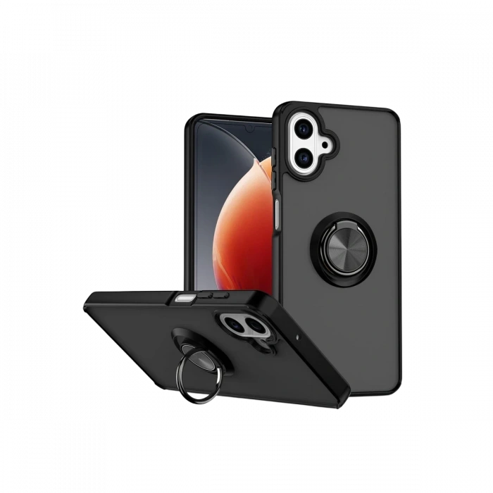 Joy Tekno Samsung Galaxy A07 4G Montreal Yüzüklü Silikon Kapak