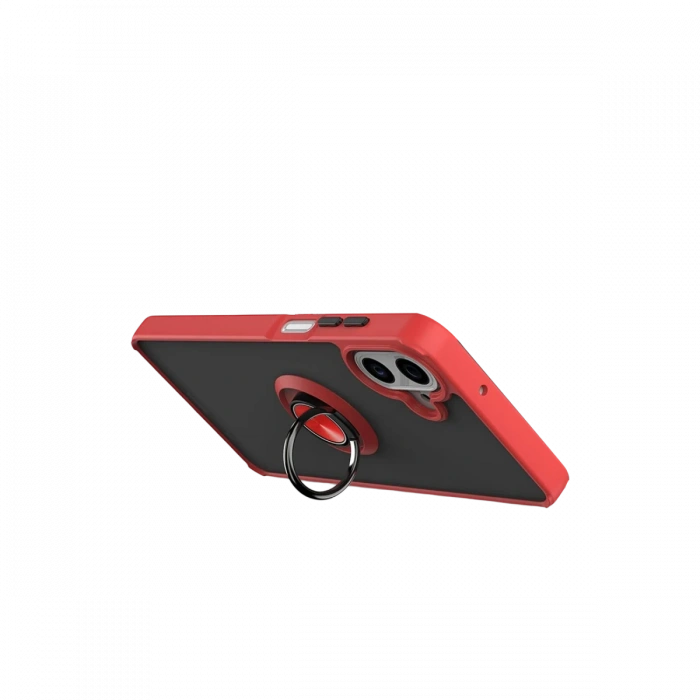 Joy Tekno Samsung Galaxy A07 4G Montreal Yüzüklü Silikon Kapak