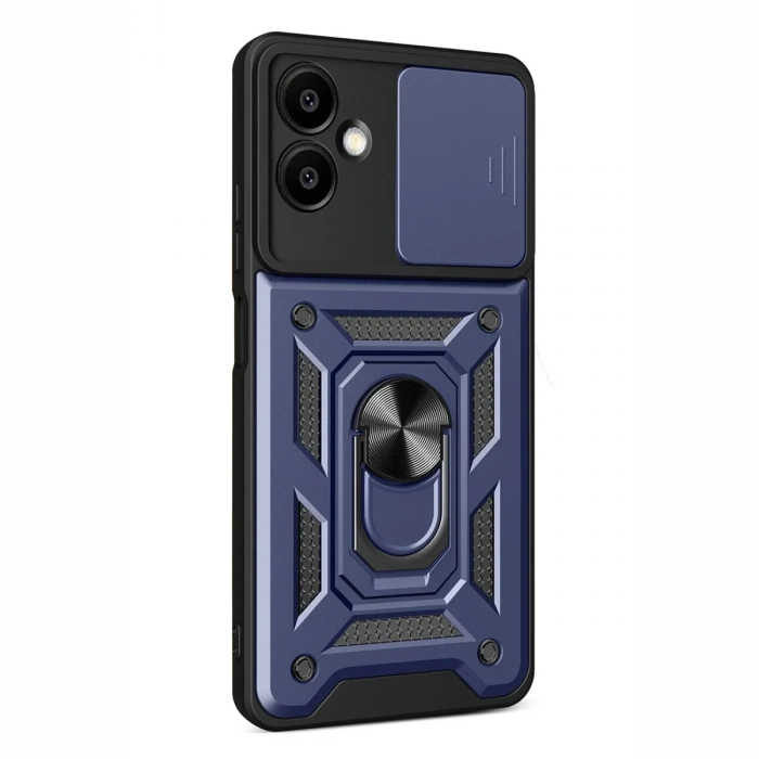 Joy Tekno Samsung Galaxy A07 4G Pars Lens Yüzüklü Silikon