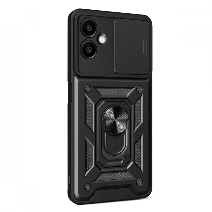 Joy Tekno Samsung Galaxy A07 4G Pars Lens Yüzüklü Silikon