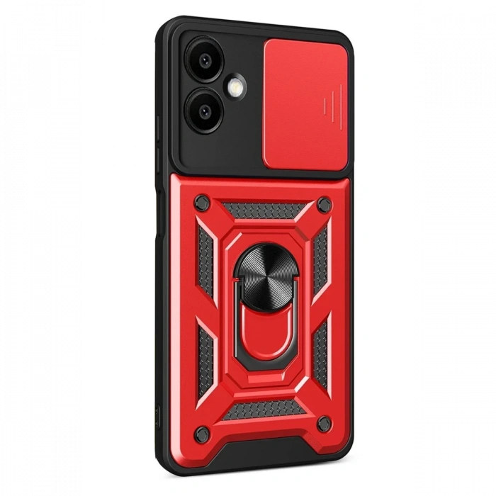 Joy Tekno Samsung Galaxy A07 4G Pars Lens Yüzüklü Silikon