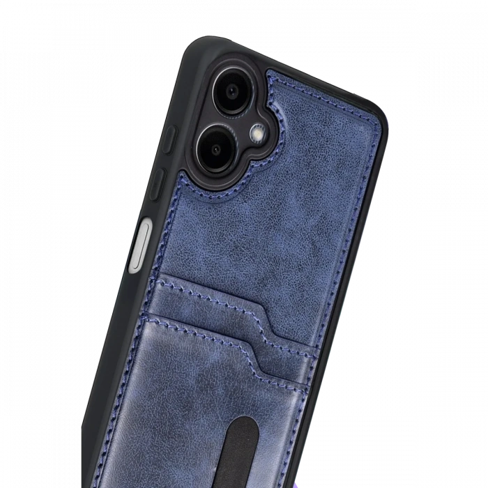 Joy Tekno Samsung Galaxy A07 4G Sara Kartvizitli Deri Kılıf