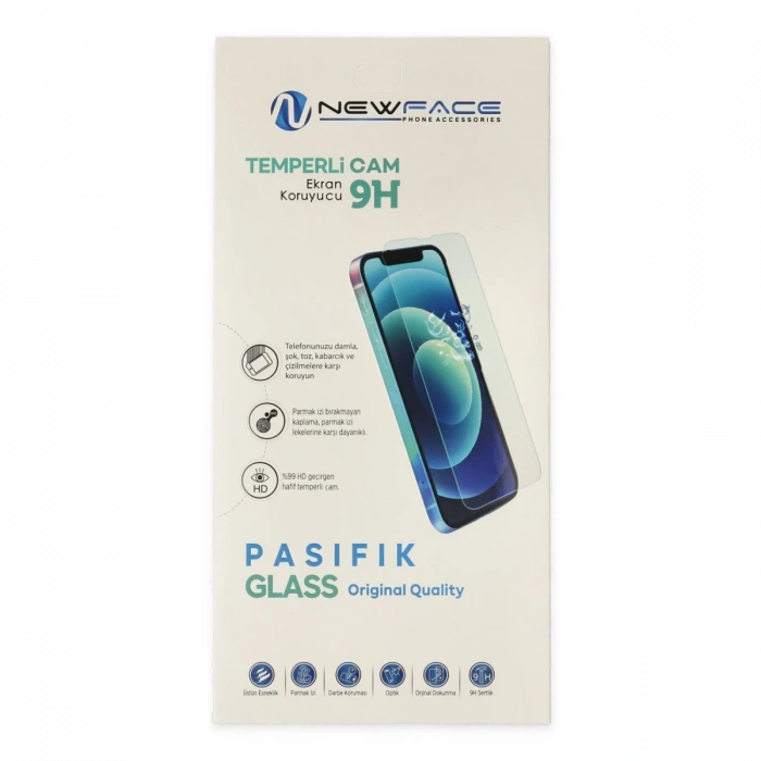 Samsung Galaxy A10S Pasifik Cam Ekran Koruyucu