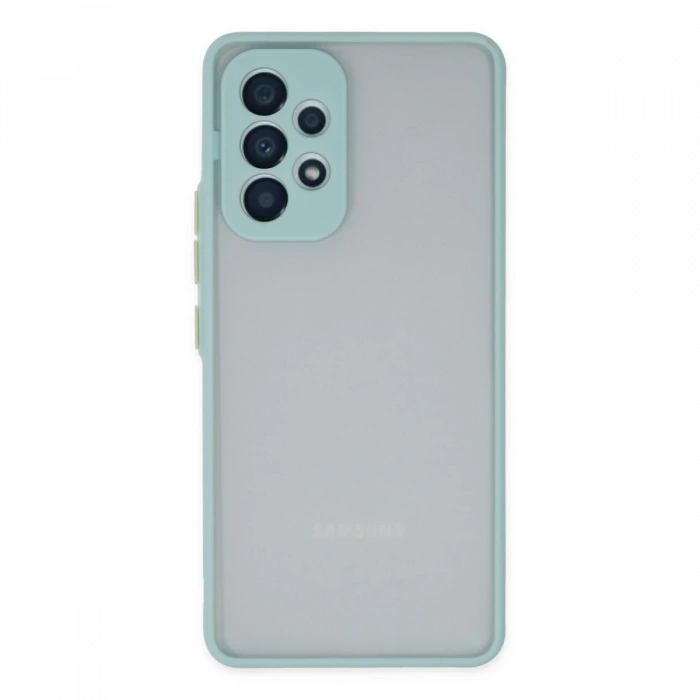 Samsung Galaxy A13 4G Kılıf Montreal Silikon Kapak - Turkuaz