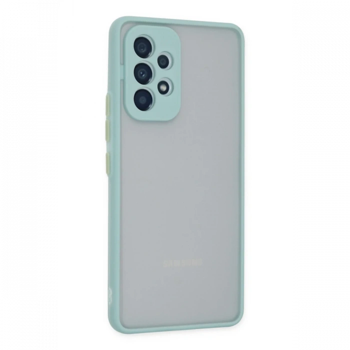 Samsung Galaxy A13 4G Kılıf Montreal Silikon Kapak - Turkuaz