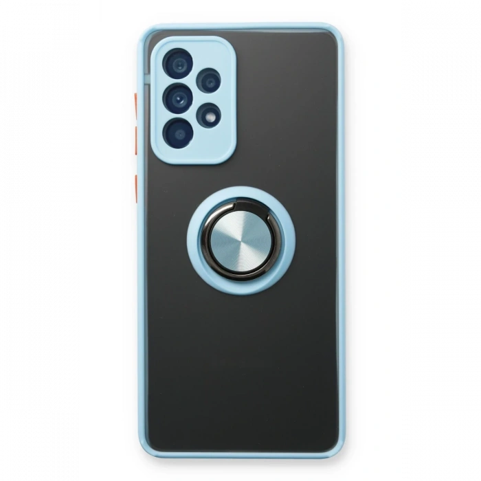 Samsung Galaxy A13 4G Kılıf Montreal Yüzüklü Silikon Kapak