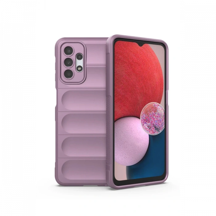 Samsung Galaxy A13 4G Kılıf Optimum Silikon - Mor