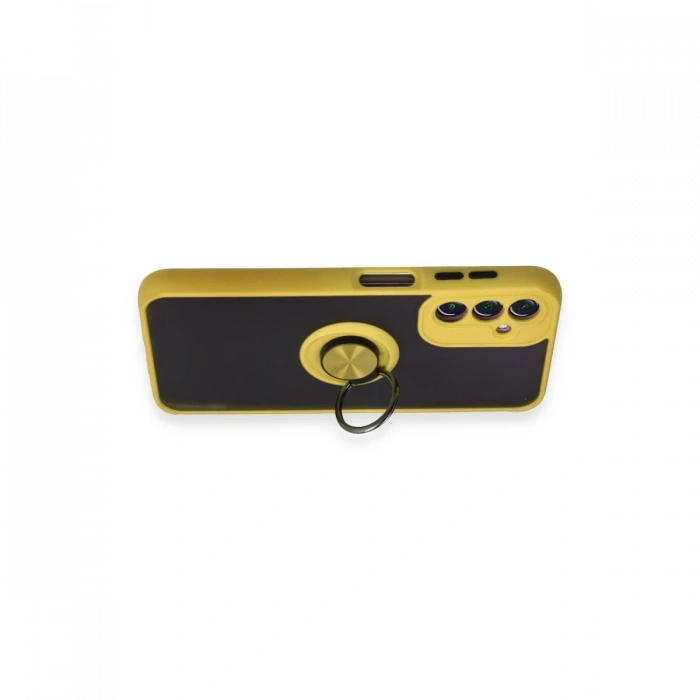 Joy Tekno Samsung Galaxy A14 4G Kılıf Montreal Yüzüklü Silikon Kapak