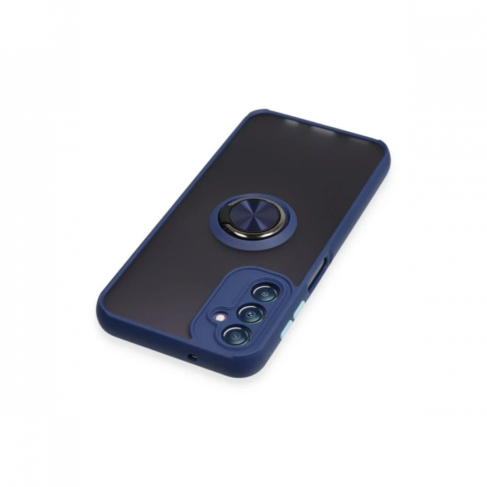 Joy Tekno Samsung Galaxy A14 4G Kılıf Montreal Yüzüklü Silikon Kapak