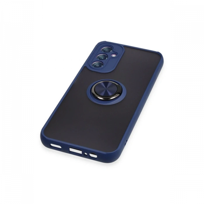 Joy Tekno Samsung Galaxy A14 4G Kılıf Montreal Yüzüklü Silikon Kapak