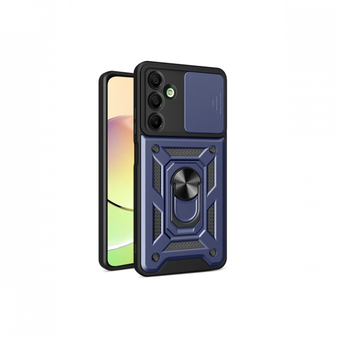 Samsung Galaxy A16 5G Kılıf Pars Lens Yüzüklü Silikon