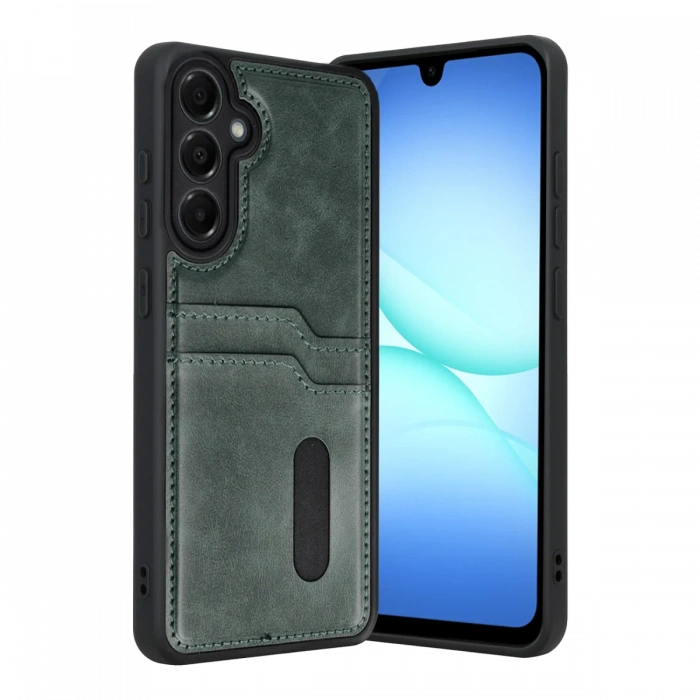 Joy Tekno Samsung Galaxy A17 5G Sara Kartvizitli Deri Kılıf