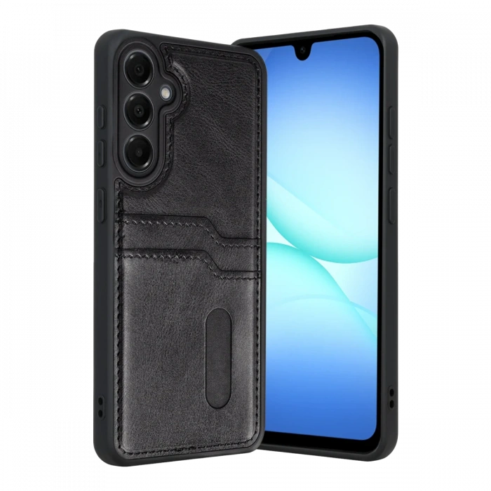 Joy Tekno Samsung Galaxy A17 5G Sara Kartvizitli Deri Kılıf