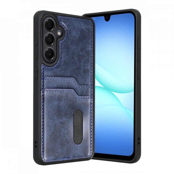 Joy Tekno Samsung Galaxy A17 5G Sara Kartvizitli Deri Kılıf