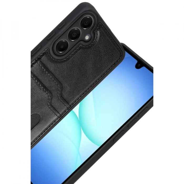 Joy Tekno Samsung Galaxy A17 5G Sara Kartvizitli Deri Kılıf