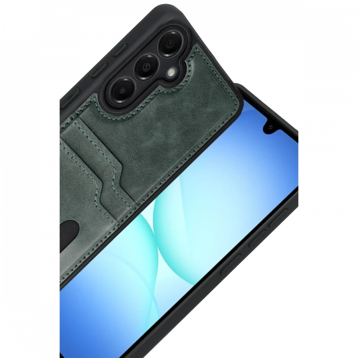 Joy Tekno Samsung Galaxy A17 5G Sara Kartvizitli Deri Kılıf