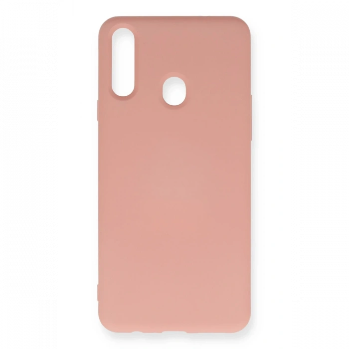 Joy Tekno Samsung Galaxy A20S Kılıf Nano içi Kadife Silikon