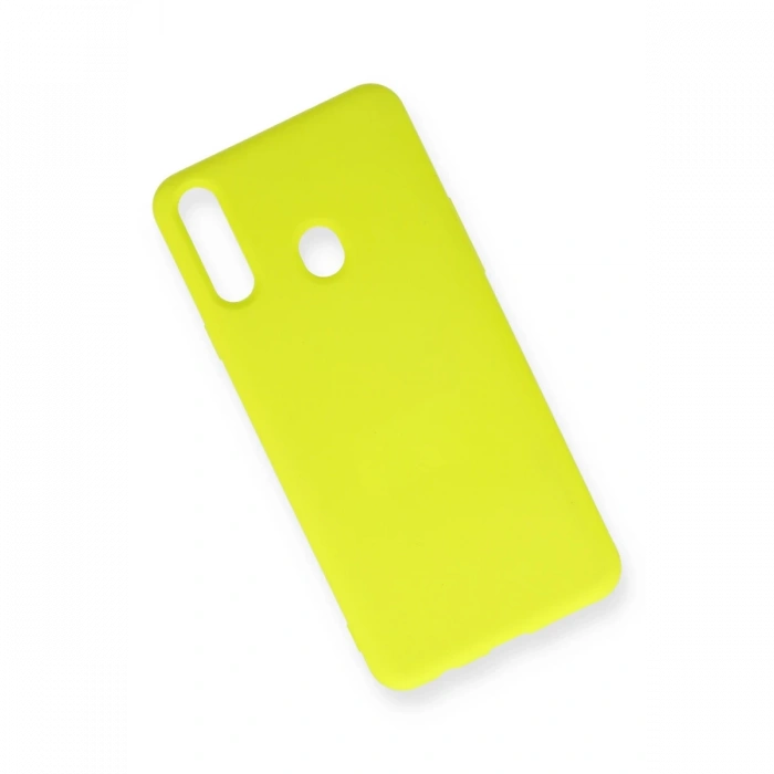 Joy Tekno Samsung Galaxy A20S Kılıf Nano içi Kadife Silikon