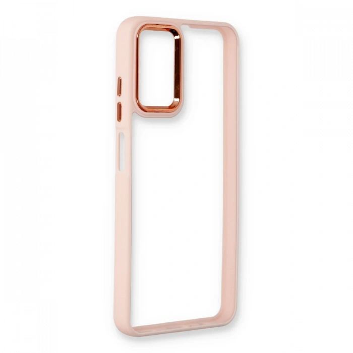 Samsung Galaxy A22 Kılıf Dora Kapak - Pudra