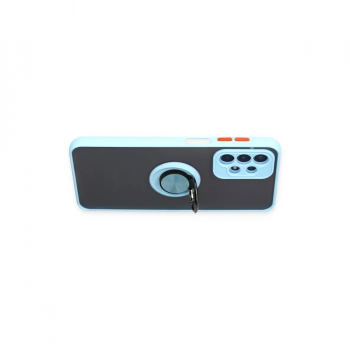 Samsung Galaxy A23 4G Kılıf Montreal Yüzüklü Silikon Kapak